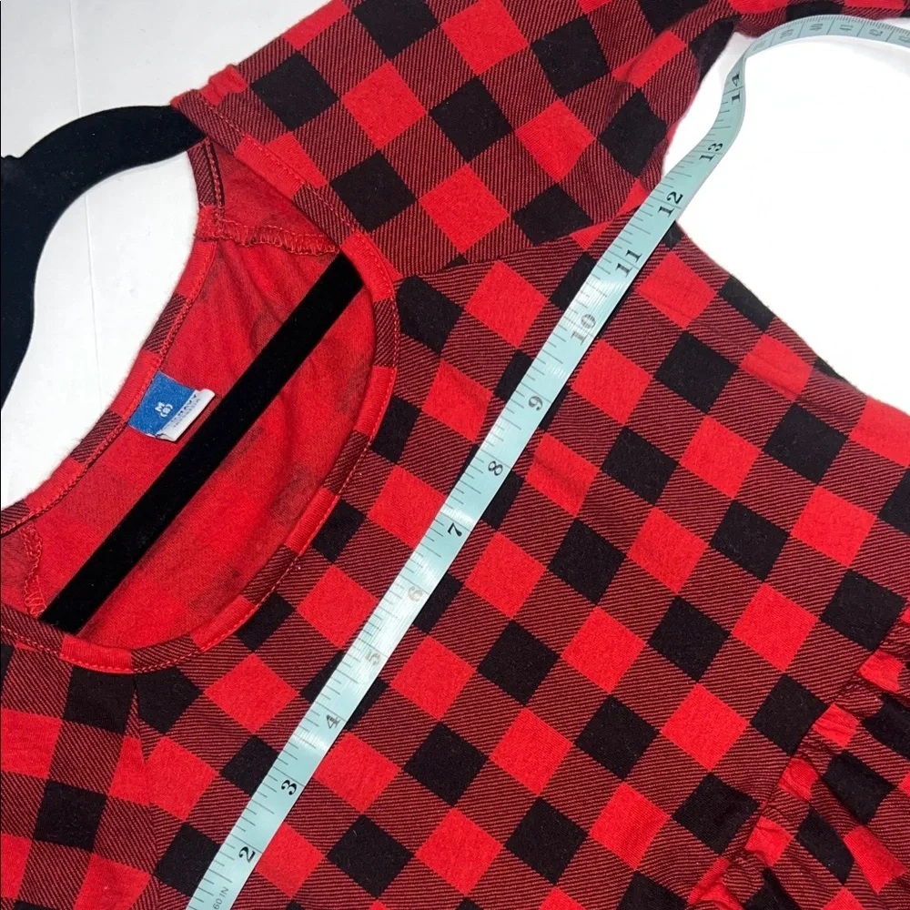 Old Navy Red and Black Buffalo Plaid Dress